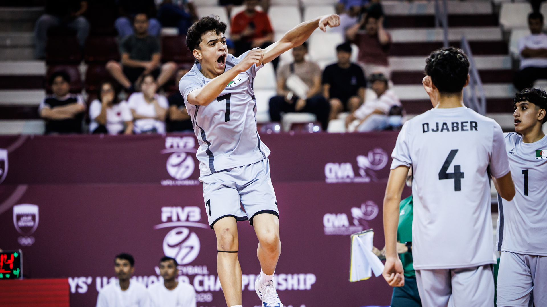 Samy Agroum learns to set the pace and raise his game in Doha